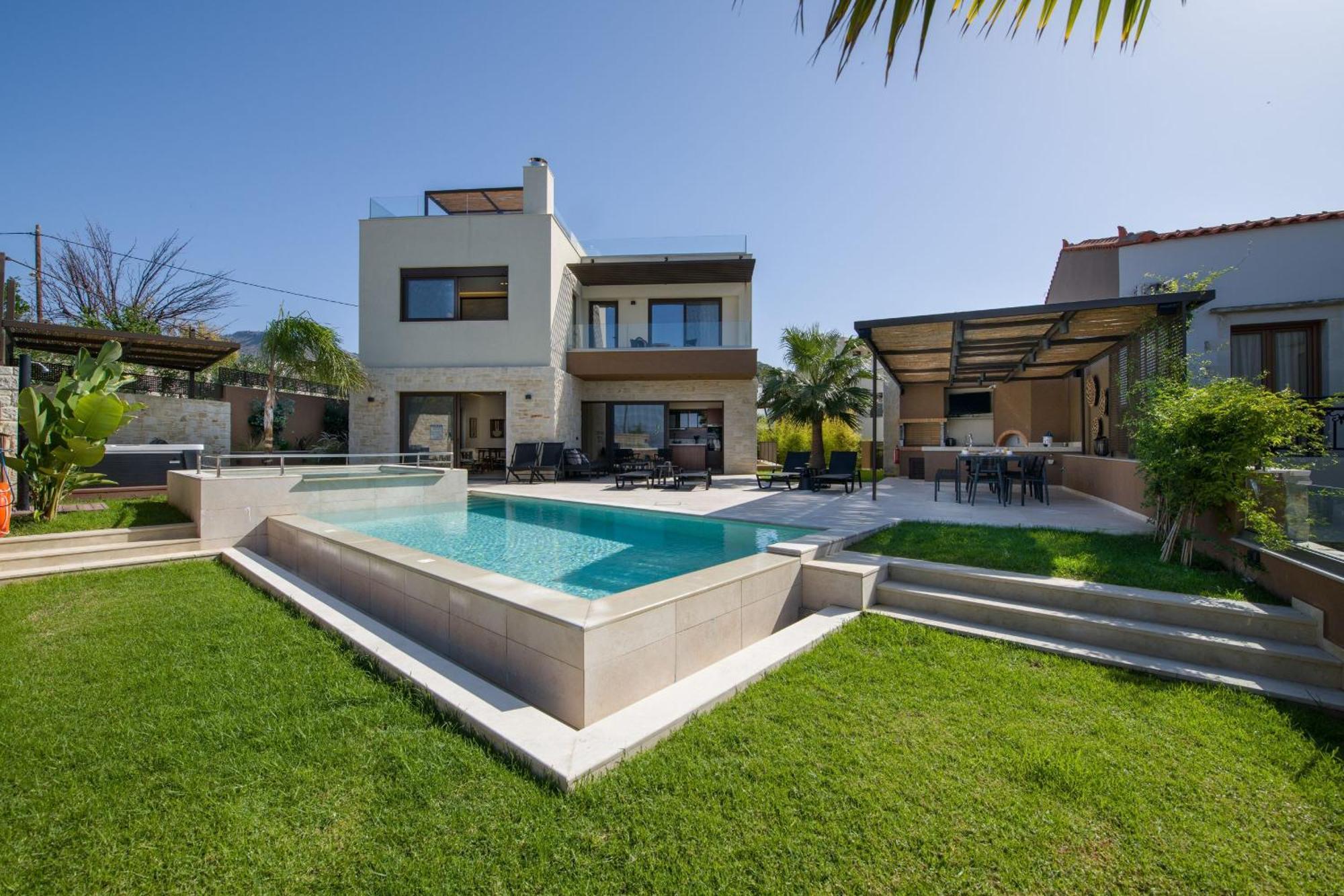 Almi-Cove Hilltop Villas Алмирида Экстерьер фото
