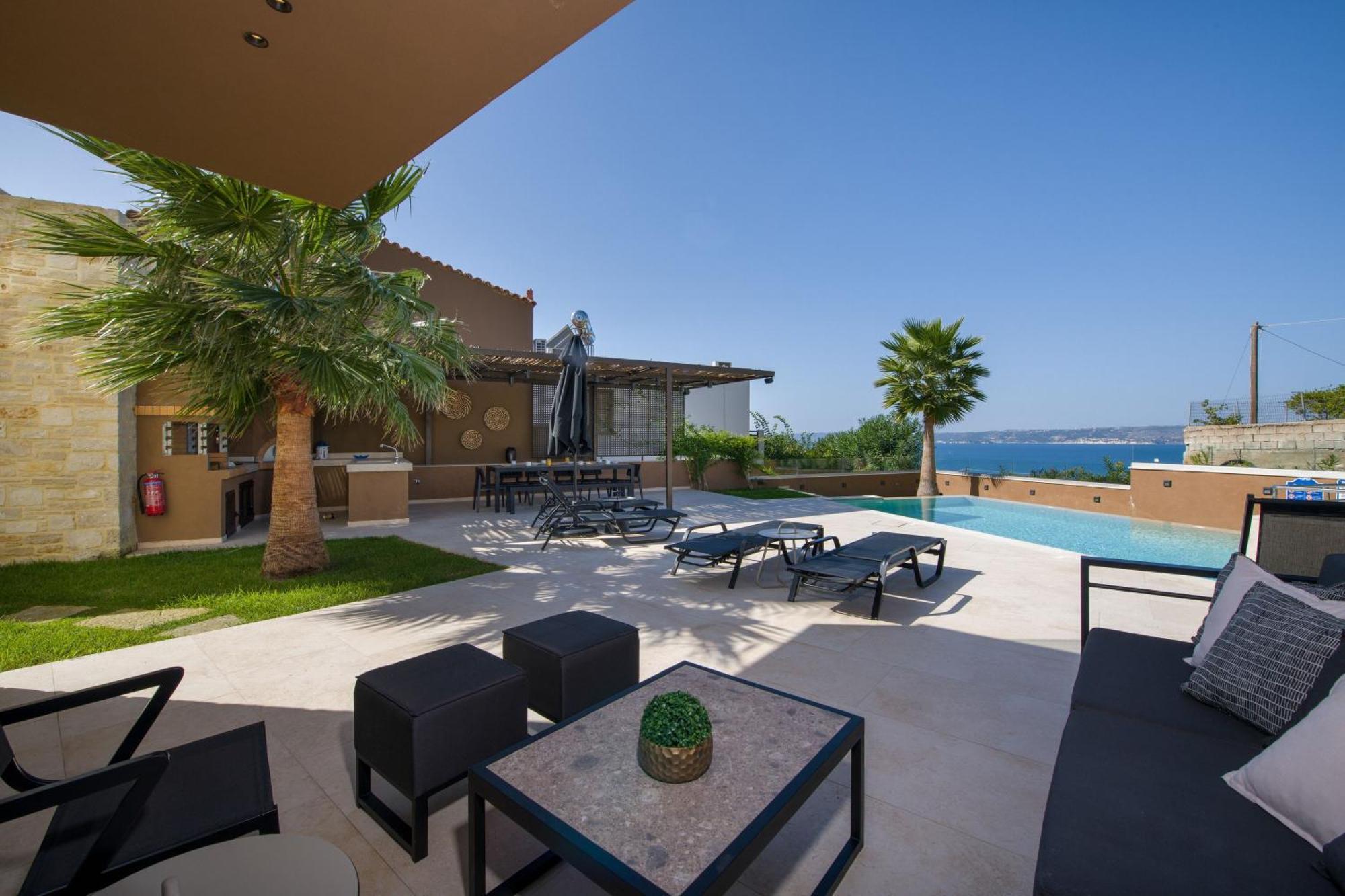 Almi-Cove Hilltop Villas Алмирида Экстерьер фото