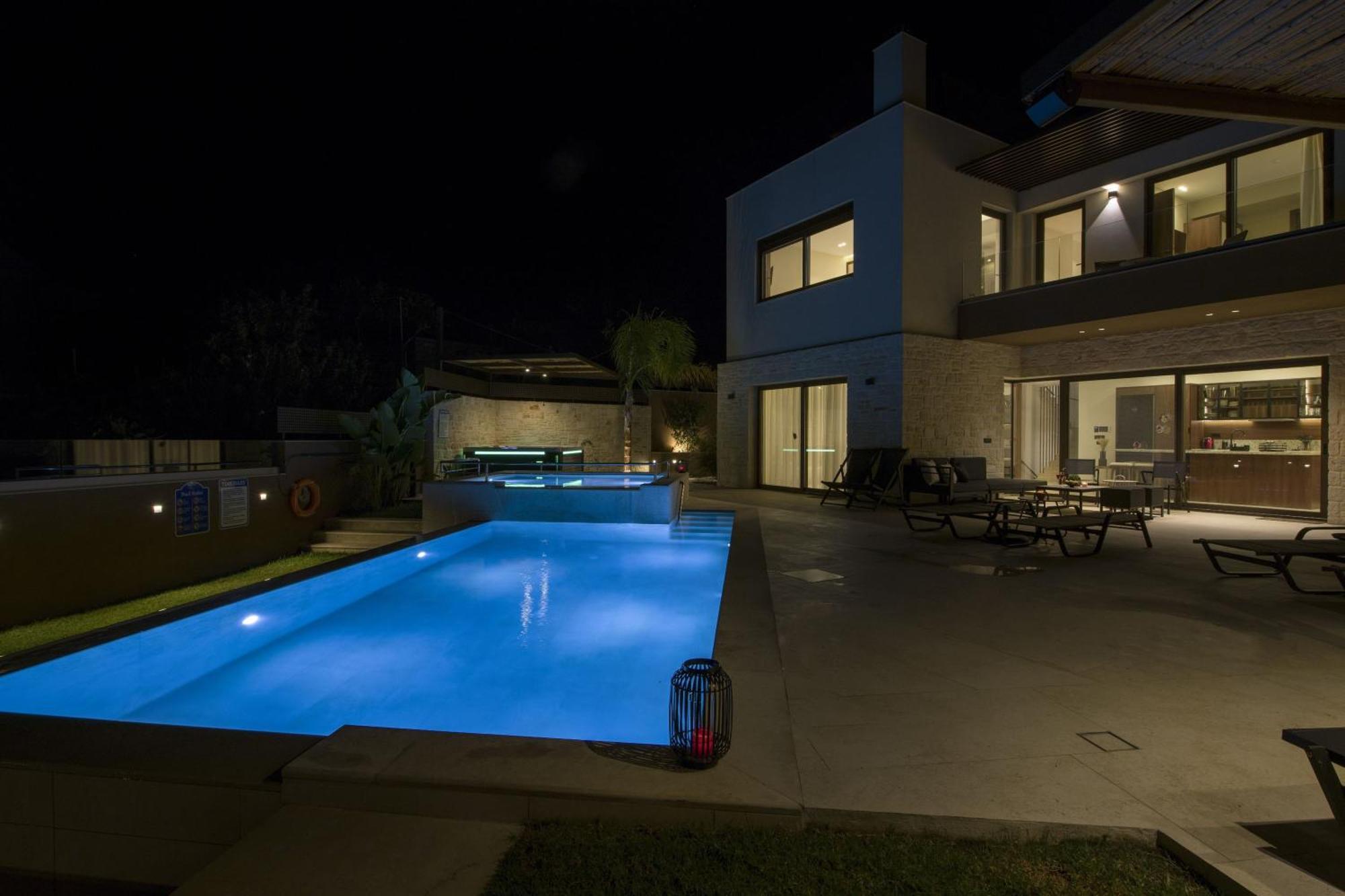 Almi-Cove Hilltop Villas Алмирида Экстерьер фото