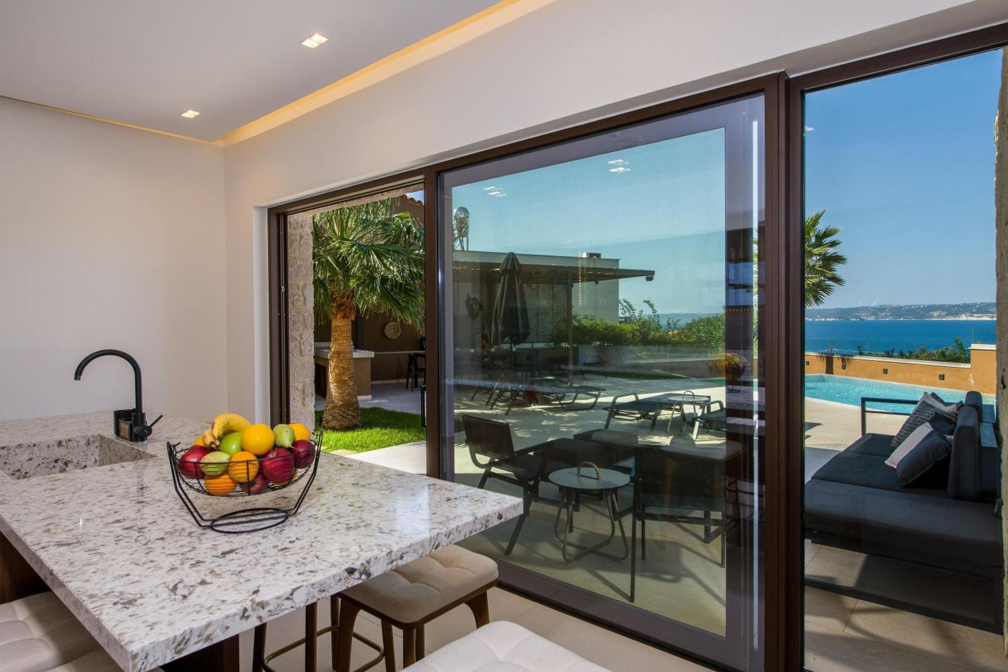Almi-Cove Hilltop Villas Алмирида Экстерьер фото