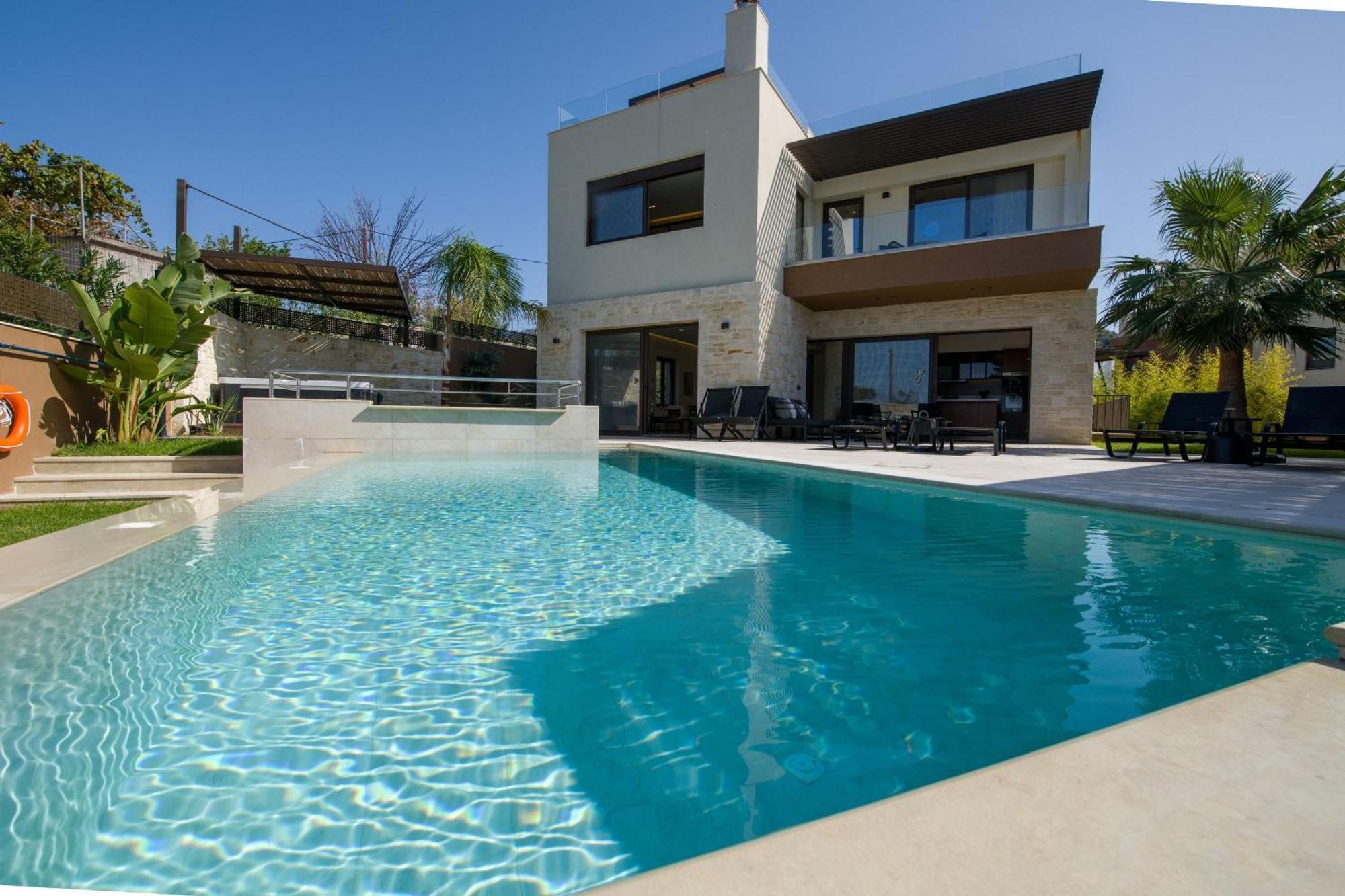 Almi-Cove Hilltop Villas Алмирида Экстерьер фото