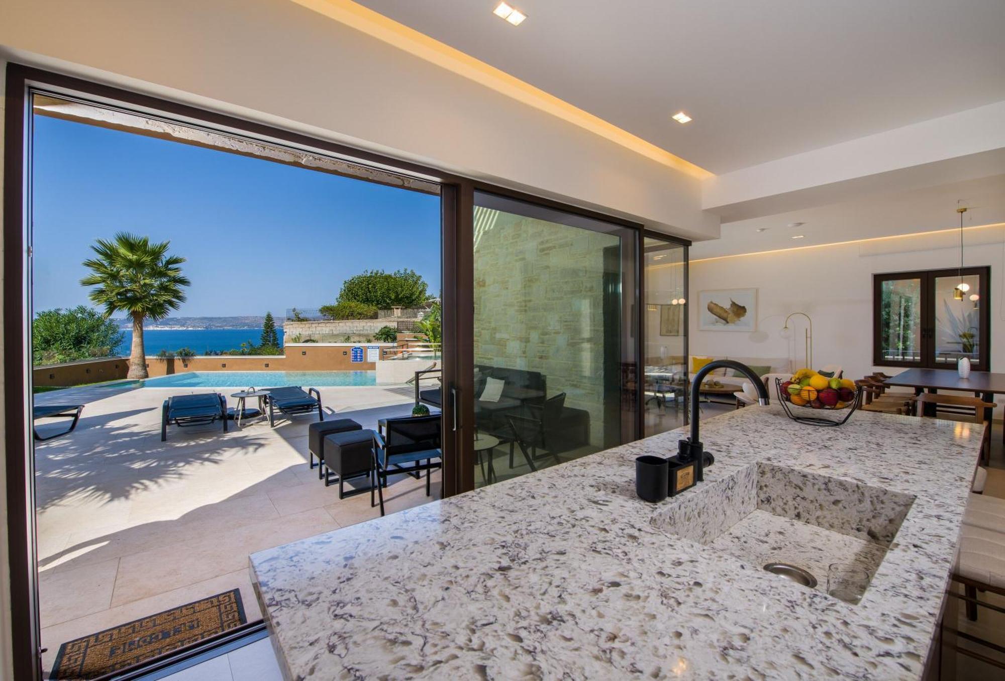 Almi-Cove Hilltop Villas Алмирида Экстерьер фото